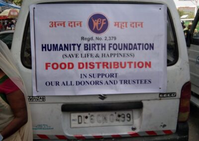 Humanity Birth Foundation Food Distribution