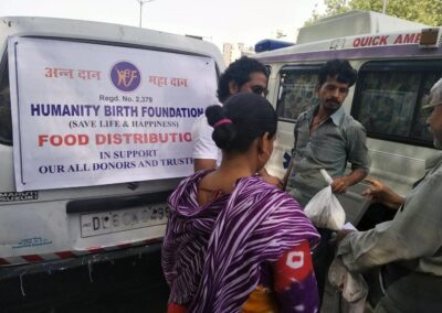 Humanity Birth Foundation Food Distribution