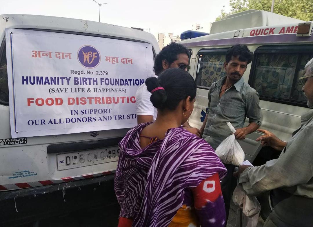 Humanity Birth Foundation Food Distribution